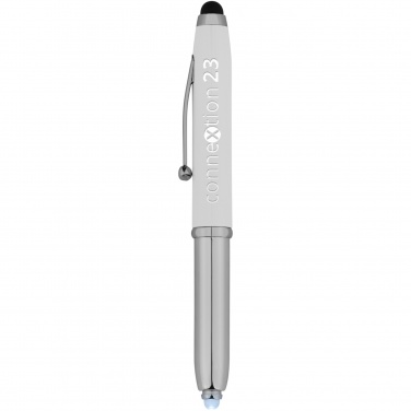 Logotrade business gift image of: Xenon stylus ballpoint pen with LED light