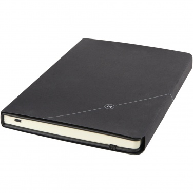 Logo trade promotional products picture of: Theta A5 hard cover notebook