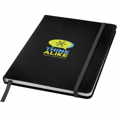 Logo trade corporate gift photo of: Spectrum A5 hard cover notebook