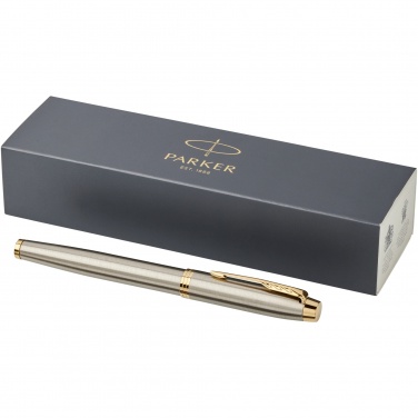Logo trade promotional giveaways image of: Parker IM rollerball pen