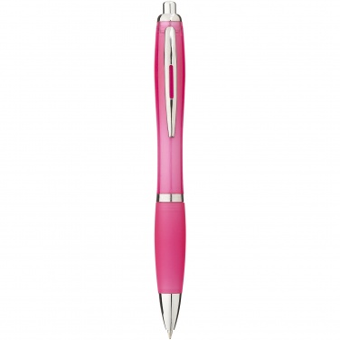 Logotrade promotional merchandise picture of: Nash ballpoint pen coloured barrel and grip