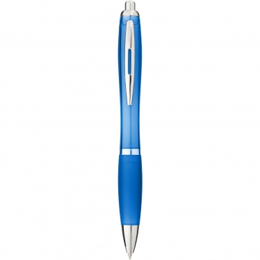 Logotrade promotional product image of: Nash ballpoint pen coloured barrel and grip