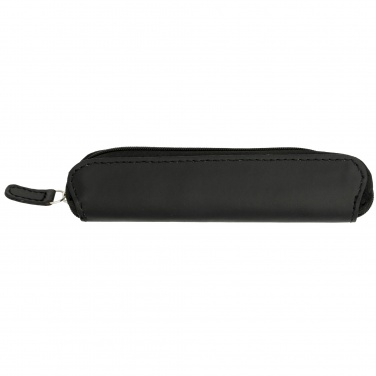 Logo trade business gift photo of: Carbon duo pen gift set with pouch