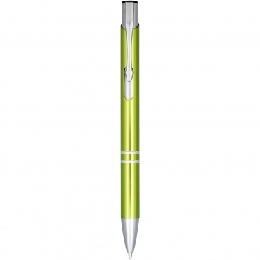 Logotrade promotional product image of: Moneta anodized aluminium click ballpoint pen