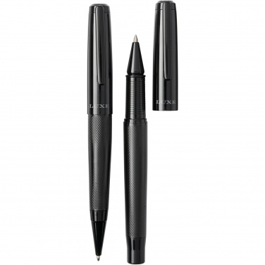 Logo trade promotional gifts picture of: Gloss duo pen gift set