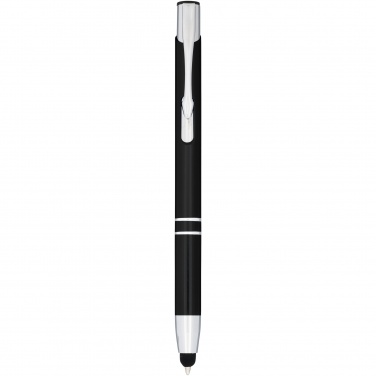 Logotrade promotional giveaways photo of: Moneta anodized aluminium click stylus ballpoint pen