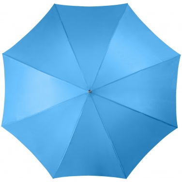 Logo trade promotional item photo of: Lisa 23" auto open umbrella with wooden handle