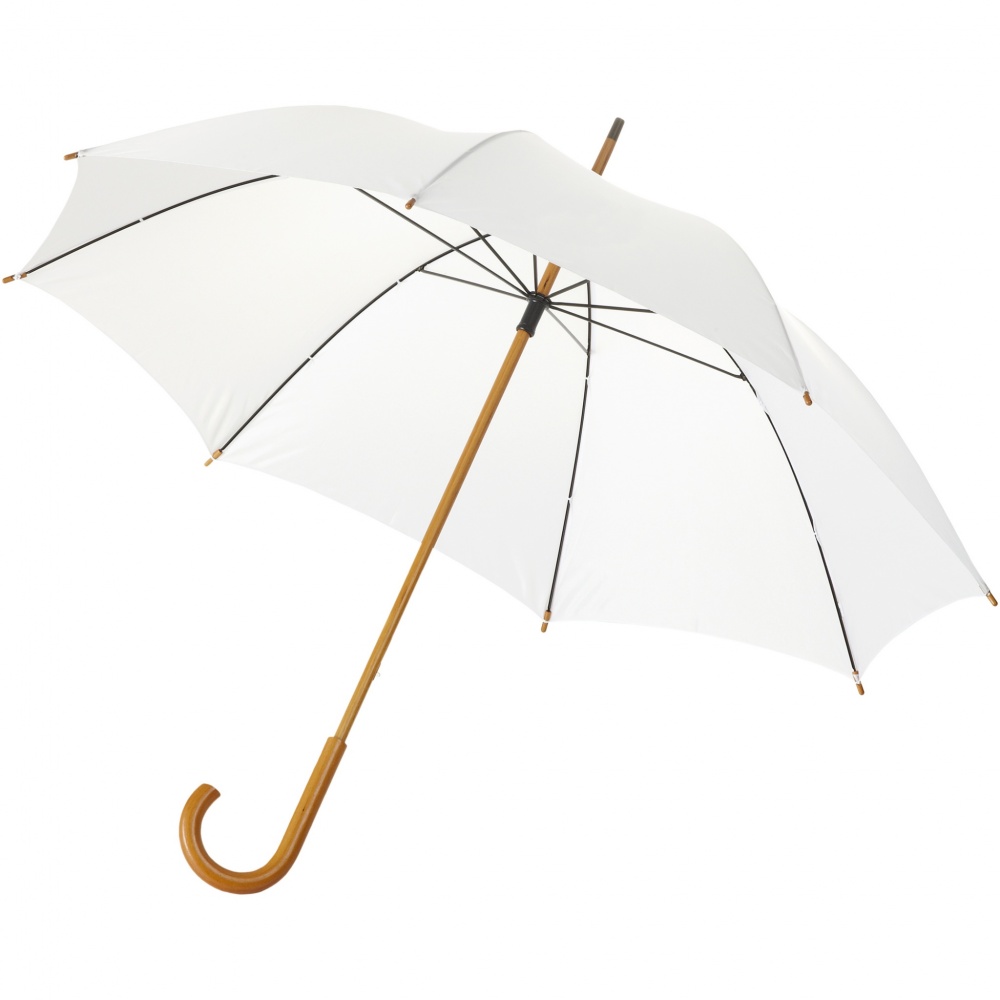 Logotrade promotional item picture of: Jova 23" umbrella with wooden shaft and handle