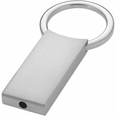 Logo trade promotional giveaways picture of: Omar rectangular keychain