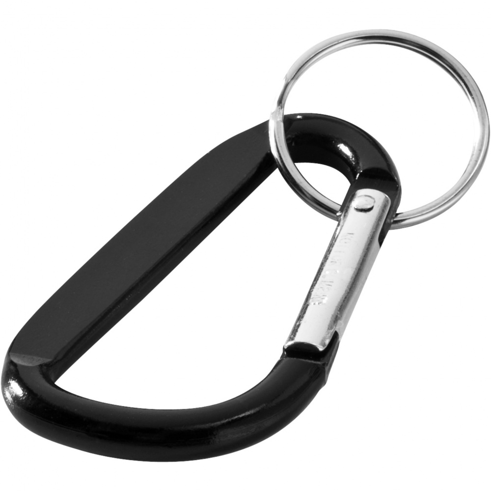 Logo trade business gift photo of: Timor carabiner keychain