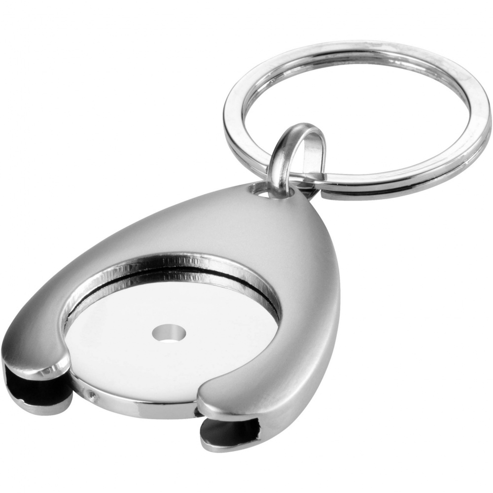 Logotrade promotional merchandise photo of: Trolley coin holder keychain