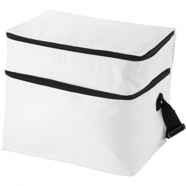 Logo trade promotional products image of: Oslo 2-zippered compartments cooler bag 13L