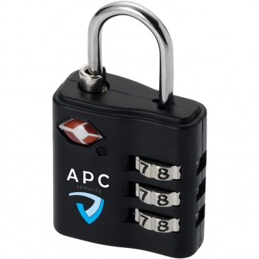 Logo trade promotional gifts image of: Kingsford TSA luggage lock