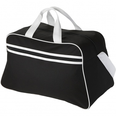 Logotrade promotional giveaways photo of: San Jose 2-stripe sports duffel bag 30L