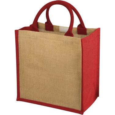 Logo trade promotional items image of: Chennai jute tote bag 16L