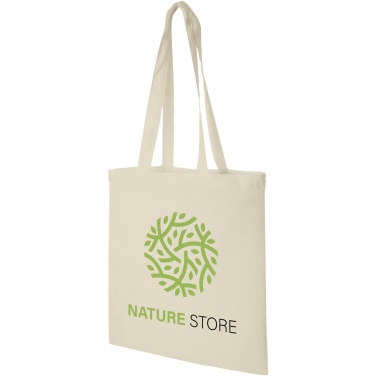 Logo trade corporate gifts image of: Madras 140 g/m² cotton tote bag 7L
