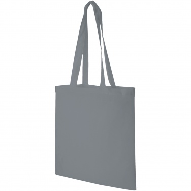Logo trade promotional giveaways image of: Madras 140 g/m² cotton tote bag 7L