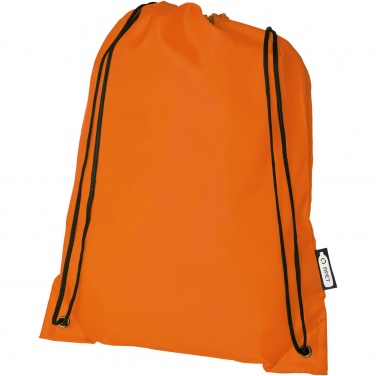 Logo trade advertising products image of: Oriole RPET drawstring bag 5L