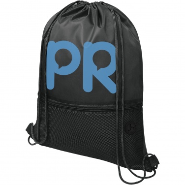 Logo trade promotional giveaways picture of: Oriole mesh drawstring bag 5L