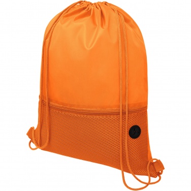 Logo trade promotional items image of: Oriole mesh drawstring bag 5L