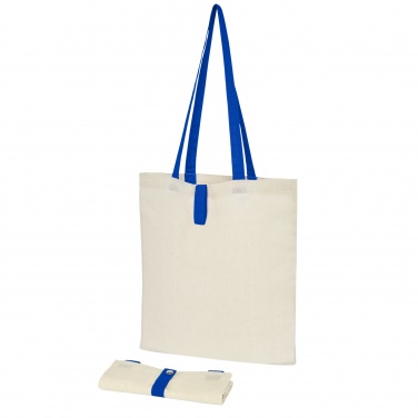 Logotrade promotional merchandise image of: Nevada 100 g/m² cotton foldable tote bag 7L