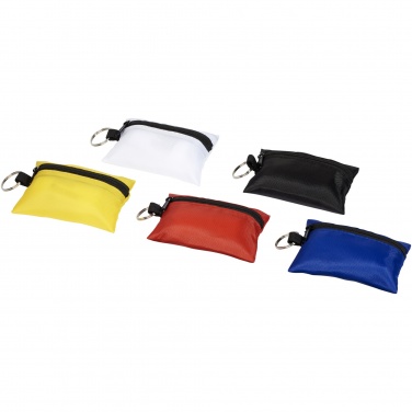 Logotrade corporate gift picture of: Valdemar 16-piece first aid keyring pouch