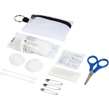 Logotrade promotional giveaways photo of: Valdemar 16-piece first aid keyring pouch