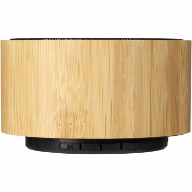 Logo trade promotional merchandise image of: Cosmos bamboo Bluetooth® speaker