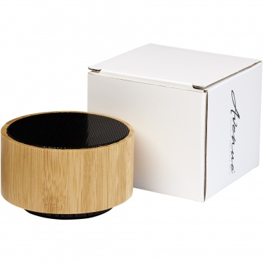 Logo trade promotional products picture of: Cosmos bamboo Bluetooth® speaker