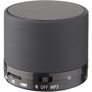 Logo trade advertising product photo of: Duck cylinder Bluetooth® speaker with rubber finish