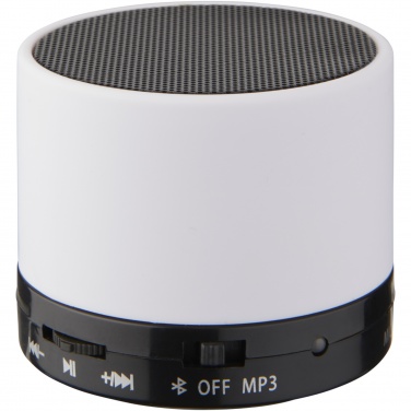 Logo trade promotional product photo of: Duck cylinder Bluetooth® speaker with rubber finish
