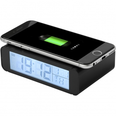 Logotrade promotional products photo of: Seconds 5W wireless charging clock