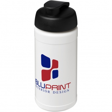 Logo trade promotional giveaway photo of: Baseline® Plus 500 ml flip lid sport bottle