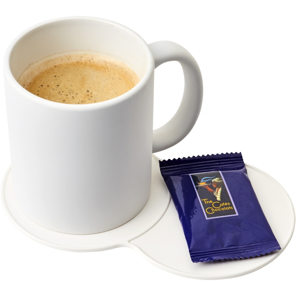 Logotrade promotional merchandise picture of: Sidekick plastic coaster