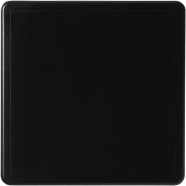Logo trade promotional merchandise photo of: Terran square coaster with 100% recycled plastic