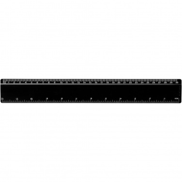 Logotrade promotional giveaway picture of: Terran 30 cm ruler from 100% recycled plastic