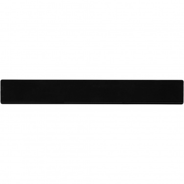 Logo trade promotional merchandise picture of: Terran 30 cm ruler from 100% recycled plastic