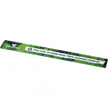 Logotrade business gift image of: Terran 30 cm ruler from 100% recycled plastic