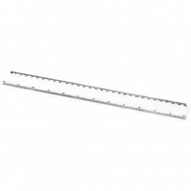 Logo trade promotional giveaways image of: Renzo 30 cm plastic ruler