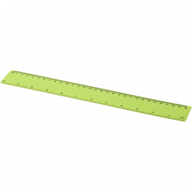 Logo trade promotional merchandise picture of: Rothko 30 cm plastic ruler