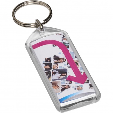 Logo trade business gifts image of: Stein F1 reopenable keychain