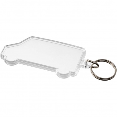 Logotrade promotional giveaway picture of: Combo van-shaped keychain