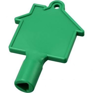 Logotrade business gift image of: Maximilian house-shaped utility key