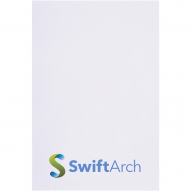 Logo trade promotional items image of: Sticky-Mate® A8 sticky notes 50x75mm