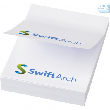 Logo trade promotional giveaways picture of: Sticky-Mate® A8 sticky notes 50x75mm