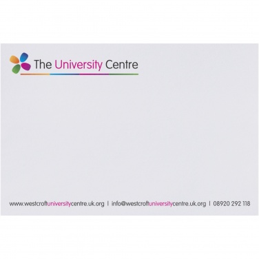 Logotrade promotional item image of: Sticky-Mate® sticky notes 150x100mm