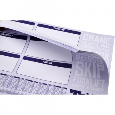 Logo trade promotional merchandise image of: Desk-Mate® A2 notepad