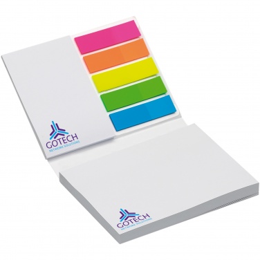 Logotrade promotional giveaway image of: Combi notes marker set soft cover