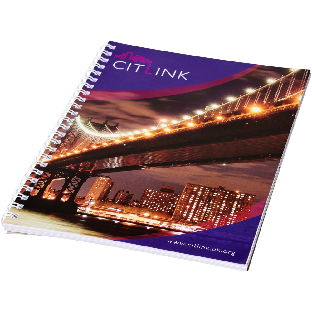 Logotrade corporate gift image of: Desk-Mate® spiral A4 notebook