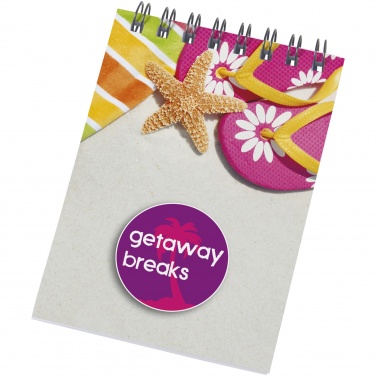 Logotrade promotional product image of: Desk-Mate® spiral A7 notebook